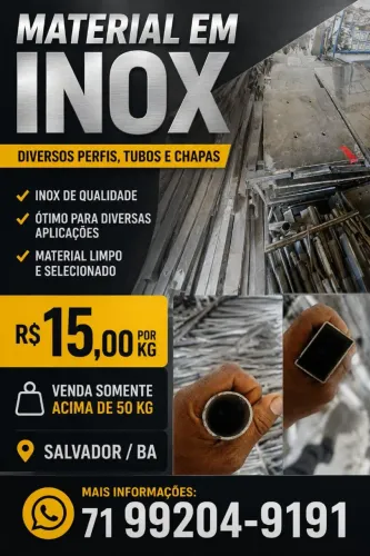 Material em inox