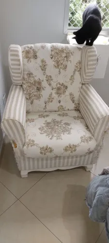 Poltrona suntuosa Floral
