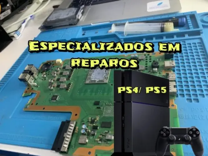 Conserto de PS4/PS5