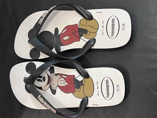 Chinelo Havaianas 37/38 Disney