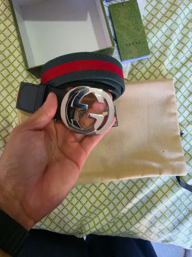 Cinto Gucci Masculino (Não Usado)