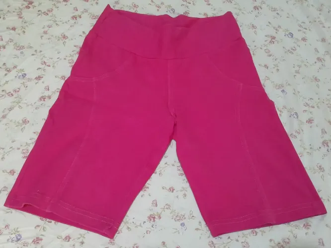 BERMUDA FEMININA ROSA/PINK ( Nova)