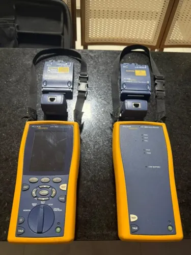 Fluke DTX-1800 com módulo de fibra multimodo