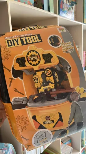 MALETA DE FERRAMENTAS INFANTIL DIY TOOL