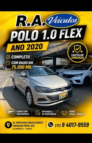 Volkswagen Polo 1.0 Flex 12V 5P 2020