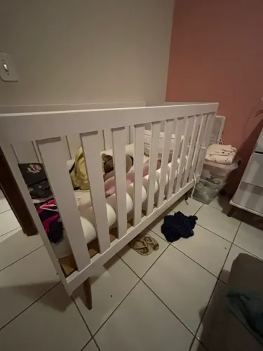 Berço MDF Branco