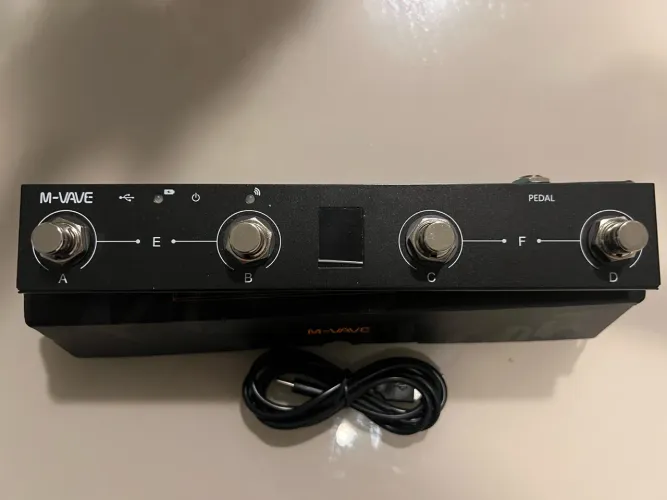 Pedal MIDI Controladora MVave Chocolate