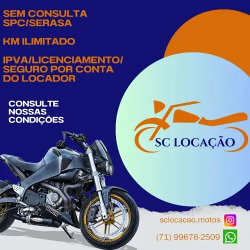 Locação de Motos