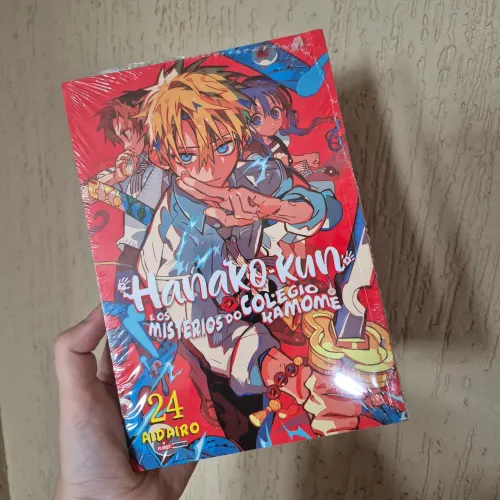 Mangá Hanako-kun e os mistérios da colégio kamome 24 LACRADO