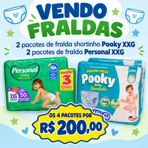 Pacote de fraldas