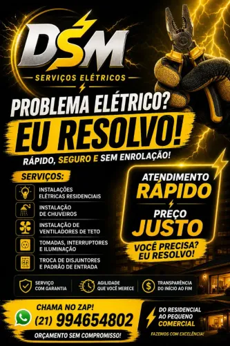 Eletricista que você precisa 