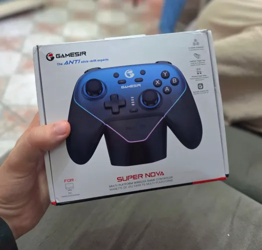 *PROMOÇÃO* Controle GameSir Super Nova Sem Fio Para PC Switch iOS Android Anti Drift RGB