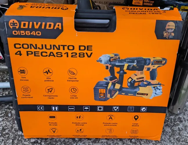 Conjunto de Ferramentas Elétricas - 4 Peças