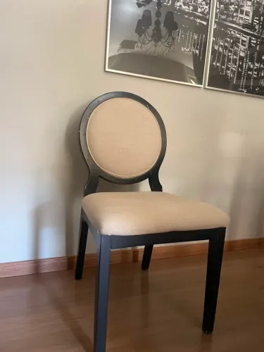 Conjunto 6 cadeiras em madeira