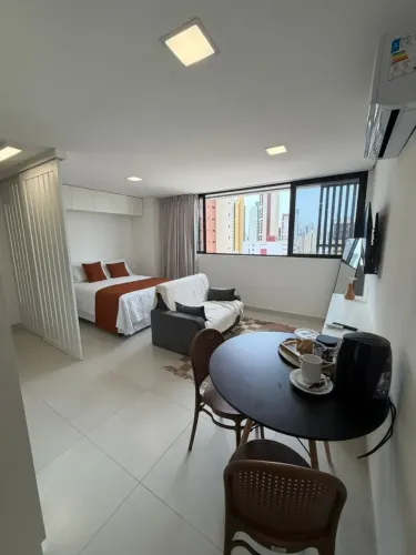 Excelente Flat com área de lazer completa- Manaira - João Pessoa