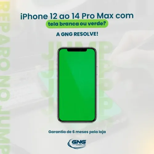 Reparo Tela Jump iPhone - 12 ao 14 Pro Max