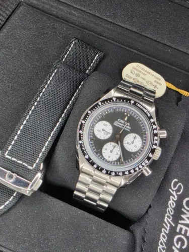 Relogio Omega NOVO Speedmaster Moonwhacth Profissional Reverse Panda Eta Super Clone