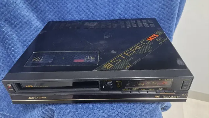 Video Cassete SHARP Estéreo MTS - VC-799b - No Estado - Funcionamento Instável