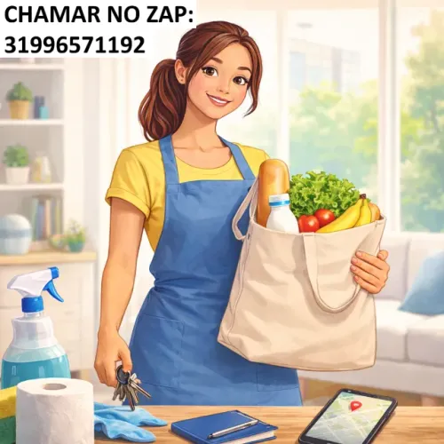 200 por diária - Vaga apoio doméstico e serviços gerais