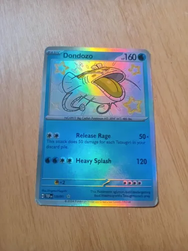 Carta pokémon dondozo chaine de colecionador 
