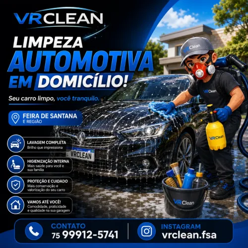Limpeza automotiva e de estofados