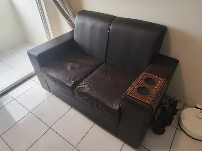 vendo sofá 2 lugares