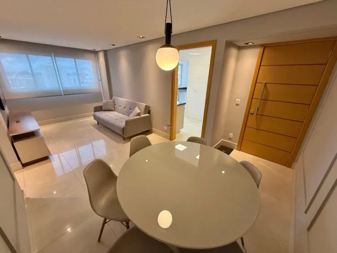 Apartamento mobiliado para locação no Liberdade
