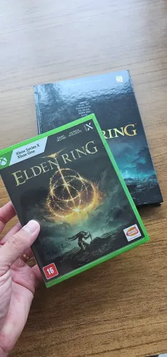 Elden Ring Novo. Xbox series + manual Livro 01, menor preço.