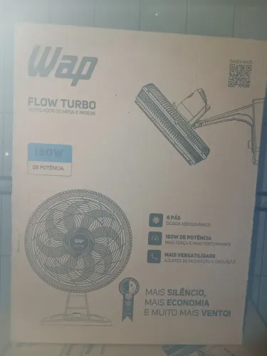 Vendo ventilador wap turbo lacrado entrego