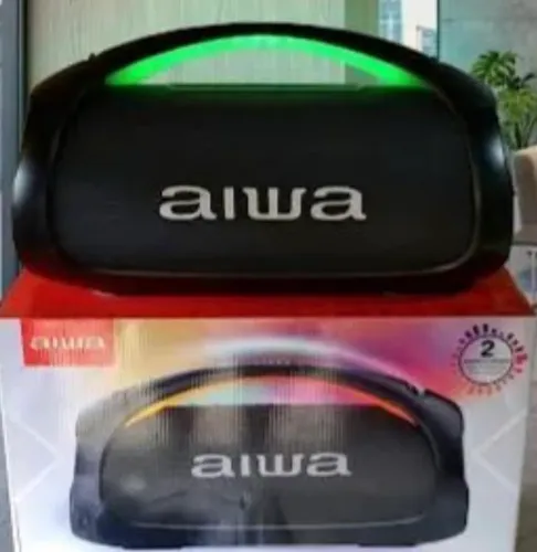 Vendo caixa de som Aiwa AWS544BT , Pouco uso em perfeito estado ,caixa ,NF, Bag sem uso