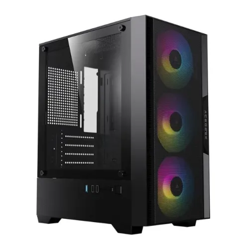 Gabinete Gamer para Computador Com Fan RGB 