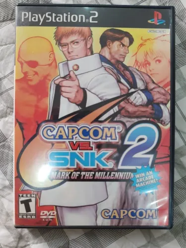 Capcom Vs. Snk 2 - Jogo Original Para Ps2 Sistema Ntsc-uc (Usado)