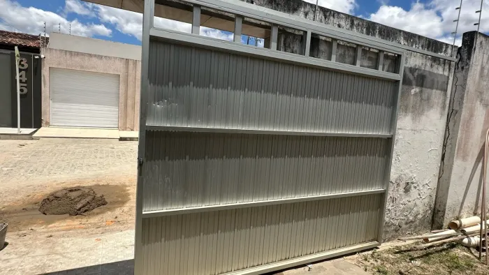 Portão de correr para garagem