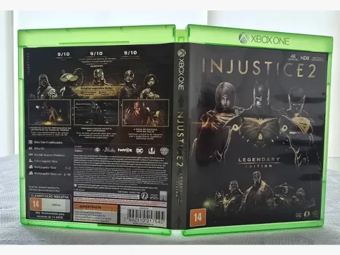 Injustice 2 Legendary Edition Xbox One Original Mídia Física