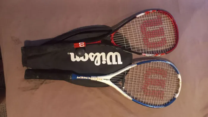 2 Raquete de SQUASH WILSON com CASE WILSON 400 o KIT