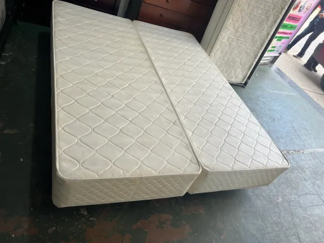 Cama Box Queen Bipartida