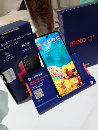 Motorola Moto G24 128gb c/ Caixa TELA ORIGINAL tenho 2 unidades