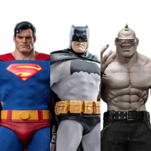 Muff Toys Chaos Superman, Batman e Mutante líder