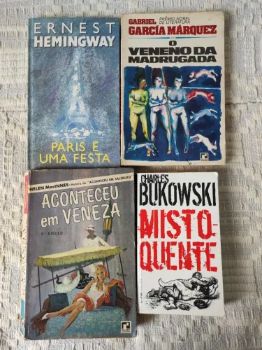 Combo de 4 livros