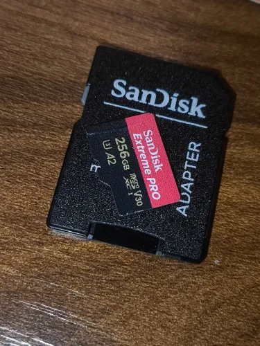 Cartão SD SanDisk extreme pro 256gb original