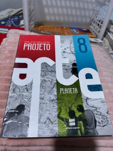 Livro, Projeto Arte 8 , Planeta, Editora Scipione