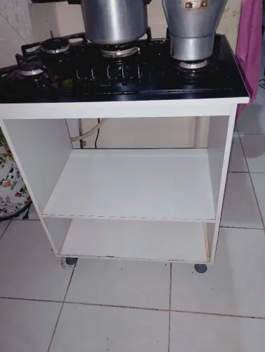Móvel para fogão Cooktop 5 bocas