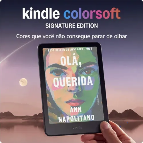 Kindle Colorsoft Signature Edition 32GB - Tela Colorida + Capa de Brinde