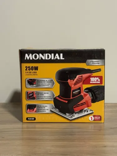Lixadeira orbital Mondial nova