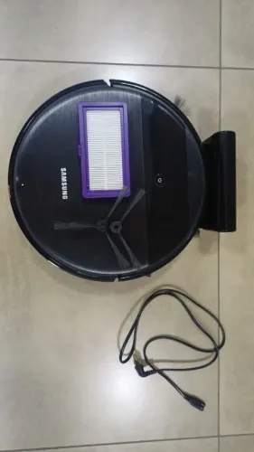 Robô Aspirador Samsung VR5050WK com Base Carregadora - Excelente Estado