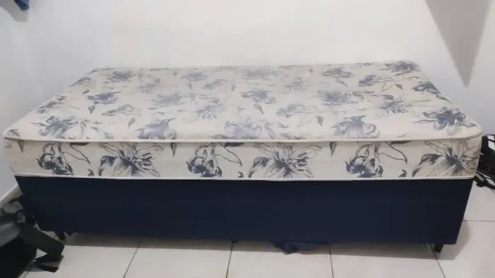 Cama box solteiro 