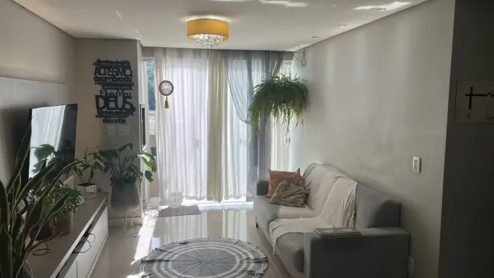 Apartamento com 2 dormitórios para alugar, 82 m² por R$ 3.500/mês - Escola Agrícola - Blum