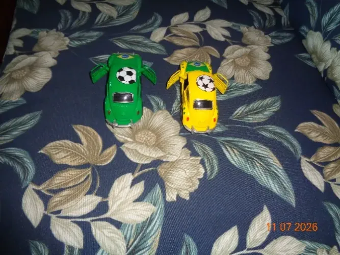 Lote de 2 Carrinhos VW Fusca