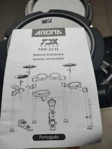 Bateria eletrônica Aroma TDX-22II