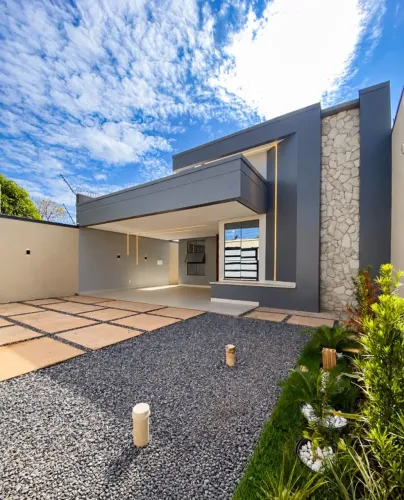 CASA 3/4 SENDO 1 SUITE - 159 M² AREA CONSTRUIDA